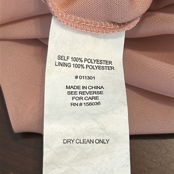 Birdy Grey KIKO Maxi Dress Mesh Pale Blush Bridesmaid Wedding Dress Size S - Picture 12 of 15